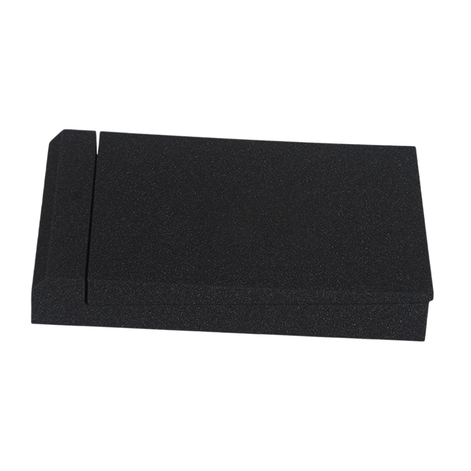 Magideal - Almohadilla De Aislamiento De Altavoz, Espuma Amortiguadora De Sonido, Se Adapta A La Mayoría De Los Escritorios, Mesa Inclinada, Almohadilla De Espon 16X22X4Cm