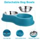 thumbnail image 3 of Juego Doble de Tazones para Perro EpetsLove Acero Inoxidable 18 oz, 3 of 7