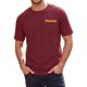 thumbnail image 1 of INSPIRE CHIC Camiseta de Hombre Casual con Cuello Redondo y Bolsillo en el Pecho de Manga Corta Elástica M Roja, 1 of 5