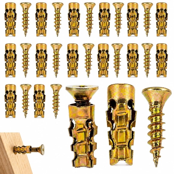 614 mm Short Expansion Screw Set for Cabinet Hinge Repair