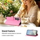 thumbnail image 3 of Funda Billetera Floral en Relieve samsung galaxy S24 con Tarjetero y Cremallera Rosa, 3 of 6