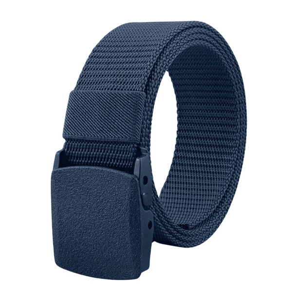 Cinturón Nylon Lona Táctico Ajustable Hebilla De Plastico