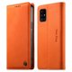 thumbnail image 1 of Funda Billetera de Cuero para [Samsung Galaxy A51 4G], Bloqueo RFID, Tarjetas y Soporte Naranja, 1 of 5