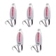 thumbnail image 1 of 5x Cucharas De Pesca Spinnerbaits Duros Verticales, Cebos Para Lubinas, Agua Dulce, Agua Salada, Plata, 14g, 1 of 5