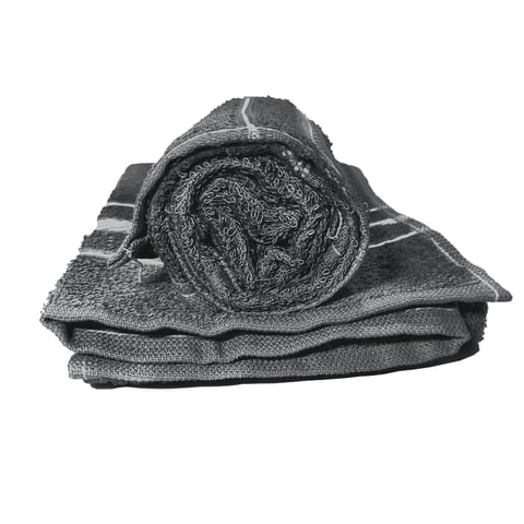 Set 3 Toallas De Rostro Escala Gris Teka