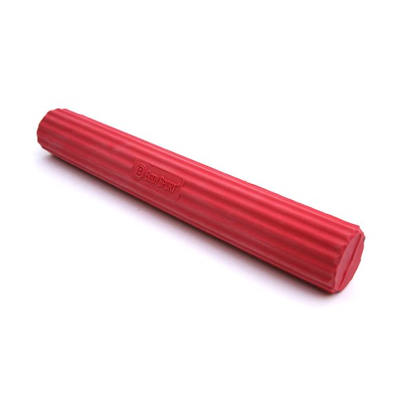 Barra Barbell Body Sport Twist & Flex, roja, 5 kg, ligera