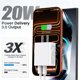 thumbnail image 2 of Cargador USB‑C LCGENS de 20 W PD de doble puerto tipo C, 2 of 6