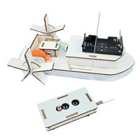 Bothyi - Kits De Experimentos Científicos De Madera Para Hacer Uno Mismo: Barco Rc Para Niños, Niñas Y Adolescentes.