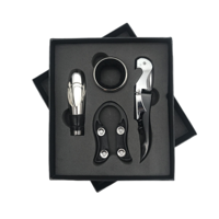 Genérico - Set Sacacorchos Destapador De Vinos