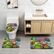 thumbnail image 2 of Juego de Alfombras de Baño Wonderoos Vellón de Coral 3 Piezas, 2 of 6