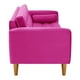 thumbnail image 5 of Sofa Retro 3c Felpa 04 Fucsia, 5 of 6