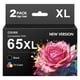 thumbnail image 1 of Cartuchos de tinta COLRIX 65XL negro y tricolor, paquete de 2, 1 of 8