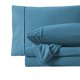 thumbnail image 5 of Sábanas de franela de la colección Sweet Home, color azul vaquero, 5 of 5