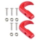 thumbnail image 5 of 2x 1/24 Grillete De Remolque Gancho De Rescate Repuesto Para Camiones Axial SCX24 Accesorios Rojo, 5 of 5