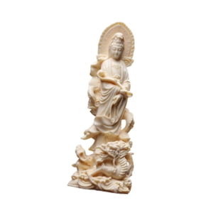 Magideal - Estatua Budista De Guan Yin, Escultura De Bodhisattva, Decoración Del Hogar, Adorno De Buda, Regalo De Inauguración De La Casa, Estatua De La De