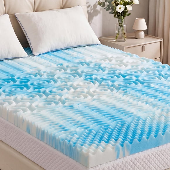 Sobrecolchón Sweetcrispy King de 8 cm de espuma viscoelástica