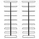 thumbnail image 2 of Portabotellas Sorbus de 9 Botellas, Pack de 3, Metal Negro, 2 of 7