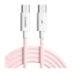 thumbnail image 1 of Cable de Carga y Datos Para iPhone Nylon Tipo C Kbod Cbo15c 1m Rosado, 1 of 6