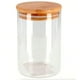 thumbnail image 1 of Frasco Conservero Envase De Vidrio Contenedor Tapa Madera, 1 of 2