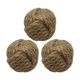 thumbnail image 1 of Set 3 Esferas De Yute Cuerda Para Decoracion Pelota De Yute, 1 of 4