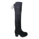 thumbnail image 1 of BOTAS BOTELI DE GAMUZA NEGRAS | R51 - Talla 35, 1 of 4