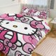 thumbnail image 1 of Cartoon Hello Kitty Comforter Bowknot 3-Piece Bed Sheets Warm Kawaii Bedding Set Cute Soft Bedclothes for Boys Girls Kids Twin, 1 of 5