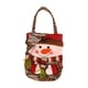 thumbnail image 3 of Bolsa De Regalo Navideña, Bolsa De Tela No Tejida Para Suministros De Fiesta, Bolsa De Mano Para Eventos, Fiestas Navideñas, Patrón De Muñeco De Nieve, 3 of 5