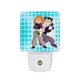 thumbnail image 1 of Kim Possible Luz nocturna LED con sensor de anochecer a amanecer para dormitorio, baño, pasillo, escaleras - Lámpara LED nocturna de enchufe, 0.5W - 1 pieza, 1 of 6