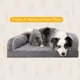 thumbnail image 2 of Cama para perros Yiruka Bolster, lavable, ortopédica, para perros grandes, 2 of 3