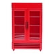 thumbnail image 1 of Mini 1/12 Casa De Mu?ecas Refrigerador Congelador Muebles De Madera Para Ni?os Ni?os Rojo, 1 of 5