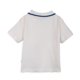 thumbnail image 2 of Polera Bebé Niño Manga Corta Cuello Piqué Blanco Pillin, 2 of 3