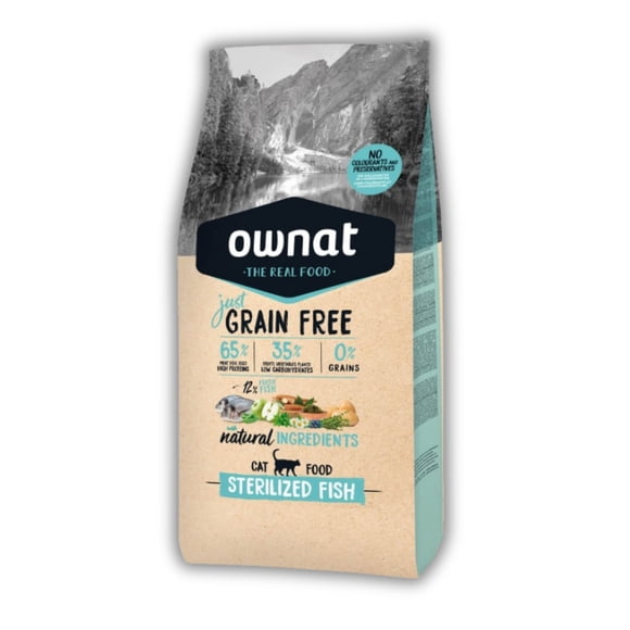 Alimento para gatos Grain Free Sterilized Fish Cat 3 Kg