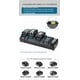 thumbnail image 3 of Cargador Rápido de 12A con 2 Puertos USB, Cargador de 4 Puertos de 18V DC18SF para Baterías de Litio Makita 14.4V-18V BL1850 BL1815N BL1830 BL1840 BL1850 BL1860, 3 of 10