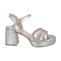 Sandalia Mujer Plateado Lissa Police