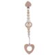 thumbnail image 4 of Baby Dummy Holder Clips de chupete Cadenas de chupete Corazón de cuentas de madera de dibujos animados, 4 of 5