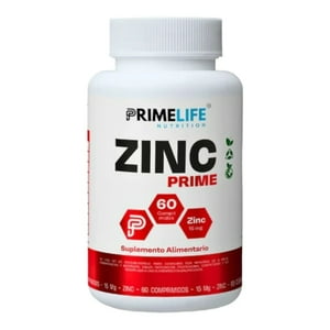 Primelife - Zinc Prime 15 Mg 60 Cápsulas