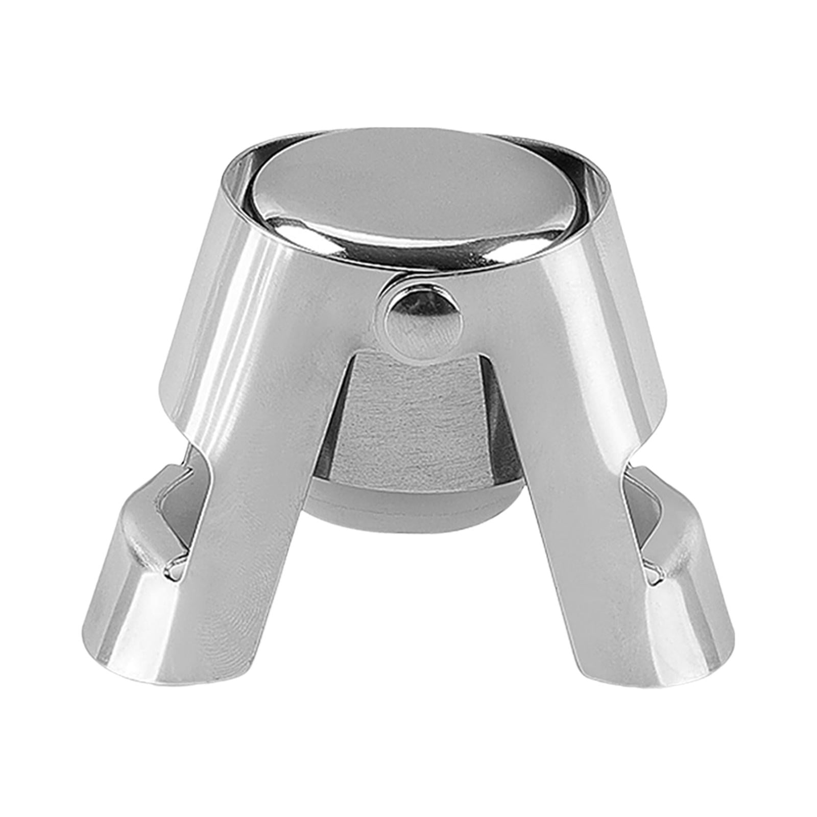 Magideal - Tapón De Vino, Sellador De Champán, Tapón De Resina De Calidad Alimentaria, Tapón Para Botella De Vino Espumoso, Acero Inoxidable Para Cava, Regalo De A