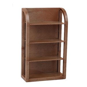 Bothyi - Estantes De Supermercado En Miniatura Para Casa De Muñecas, Escala 1:12, Para Manualidades De Comida, Modelo Diy, Color Madera Oscura