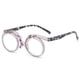 thumbnail image 1 of Gafas de maquillaje con montura multicolor, con tapa abatible hacia arriba y hacia abajo, para personas mayores, gafas de maquillaje con tapa abatible de una sola cara., 1 of 5