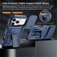 thumbnail image 5 of Funda Resistente para iPhone 15 Pro Max, Cubierta a Prueba de Golpes de Grado Militar con Protector Deslizante para Lente de Cámara, Soporte de 2 Vías, Antideslizante, Protección contra Caídas de, 5 of 8
