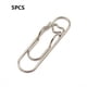 thumbnail image 1 of 5pcs Multi-Functional Metal Pen Clips - Perfect Bookmarks & Stationery Tool For Notebooks!, 1 of 5