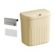thumbnail image 2 of Cubo de basura montado en la pared, cubo de basura debajo del fregadero, cubo de basura de reciclaje, cubo de Compost de cocina para dormitorio, encim Amarillo 12L, 2 of 5
