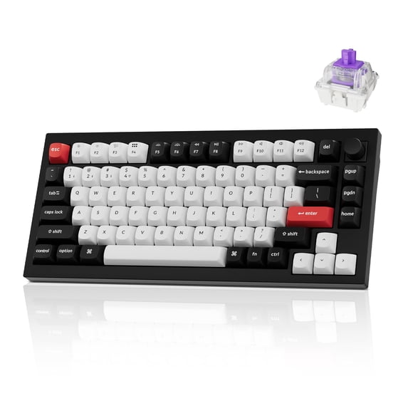 Teclado Keychron Q1 HE inalámbrico de 82 teclas con Gateron Magnetic