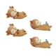 thumbnail image 4 of 4x Adornos De Cervatillo Decoración De Animales De Silicona 2x Style01 Y 2x Style06, 4 of 5
