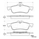 thumbnail image 3 of Pastillas Freno para auto Mini Cooper 2000-2006 Trasero, 3 of 6
