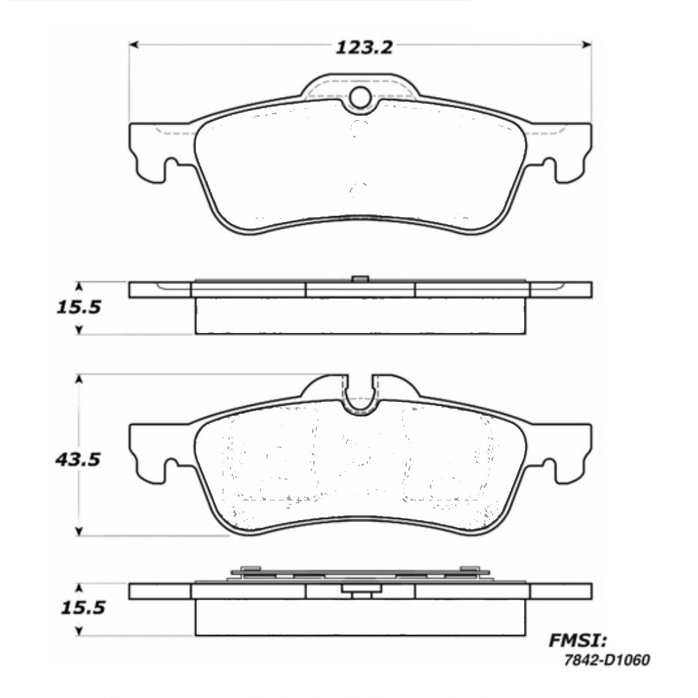 Pastillas Freno Para Auto Motaquip Lvxl1257
