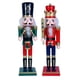 thumbnail image 2 of 2 Uds 30cm Estatuillas De Soldado Cascanueces Adorno De Estantería De Navidad Estilo C, 2 of 5