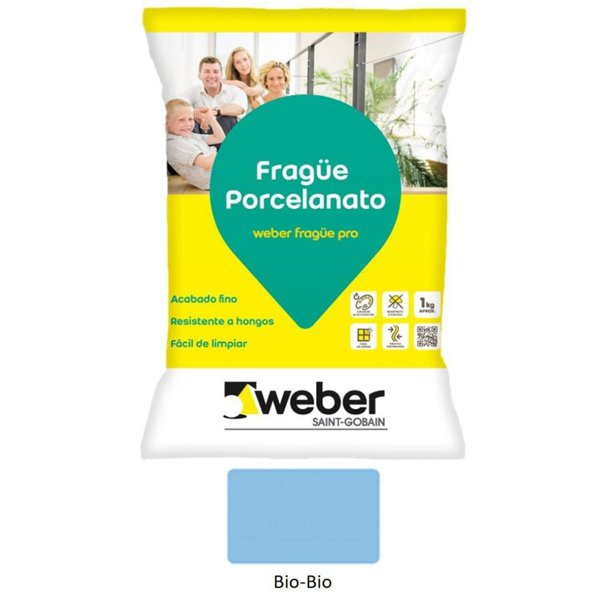 Weber - Fragüe Porcelanato 1kg Bio Bio