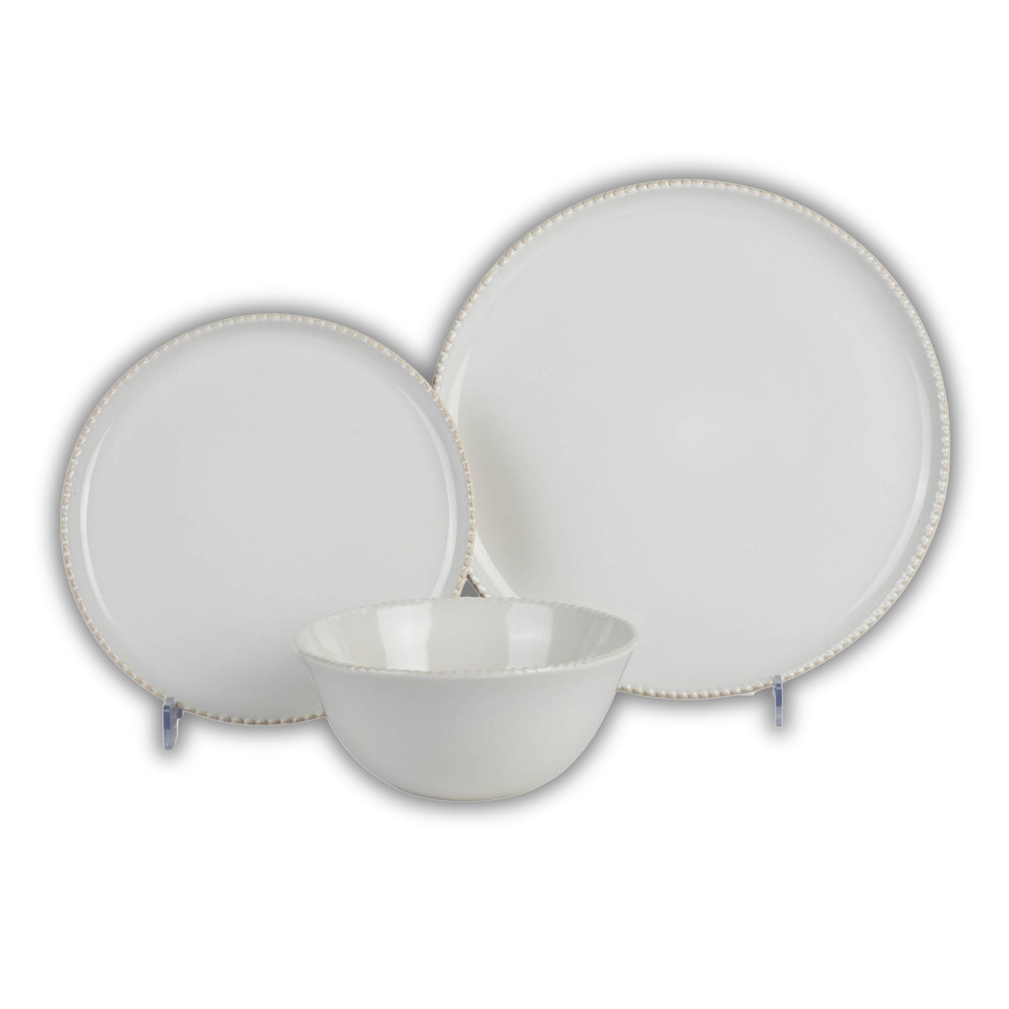 Decoexpress - Juego De Loza 18 Piezas Vajilla Cerámica Oxford