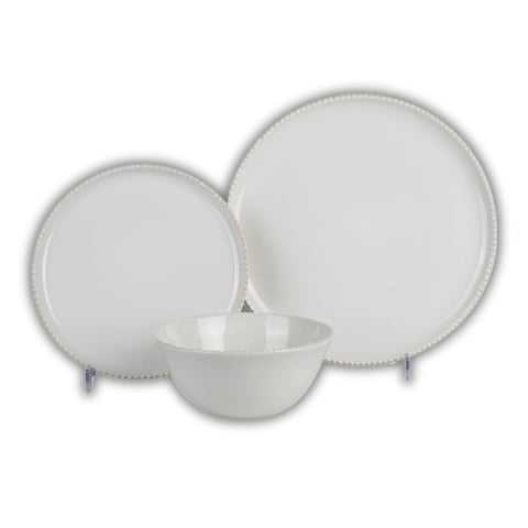 Decoexpress - Juego De Loza 18 Piezas Vajilla Cerámica Oxford